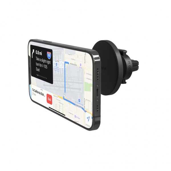Mophie Mobilholder til bil Snap Vent Mount MagSafe Svart