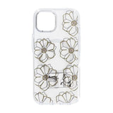 iPhone 15 Deksel Mønster MagSafe Blomster