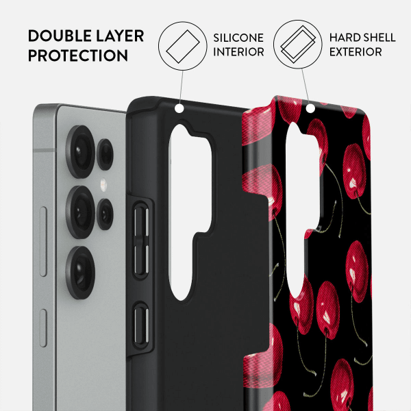 Burga Samsung Galaxy S25 Ultra Deksel Tough Cherrybomb
