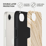 Burga iPhone 16e/iPhone 17e Deksel Tough Full Glam