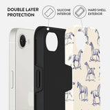 Burga iPhone 16e/17e Deksel Tough Derby Race