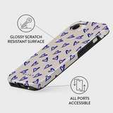 Burga iPhone 16e/17e Deksel Tough Love Me Right