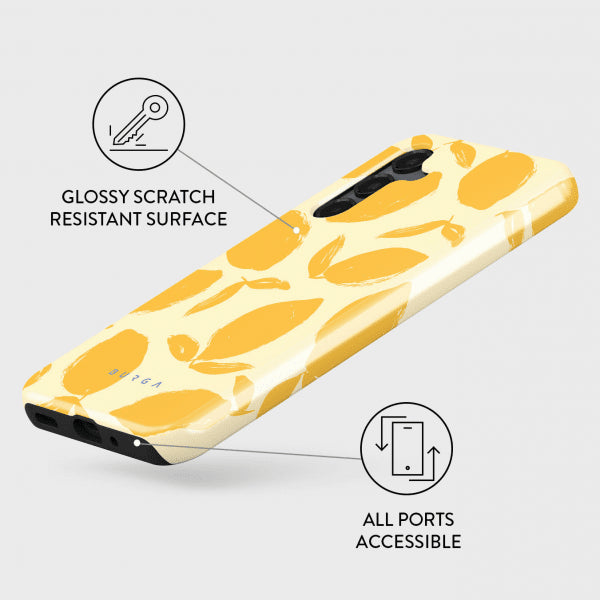 Burga Samsung Galaxy A16 Deksel Tough Lemon Tart