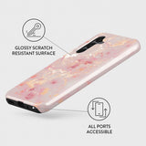 Burga Samsung Galaxy A16 Deksel Tough Golden Coral