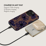 Burga Powerbank MagSafe 5000 mAh Velvet Night Gull