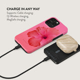 Burga Powerbank MagSafe 5000 mAh Island Girl Grå