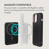 Burga Powerbank MagSafe 5000 mAh Derby Race Grå