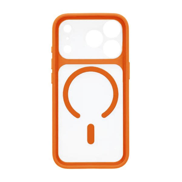 iPhone 17 Pro Deksel Kamerastøtfanger MagSafe Oransje