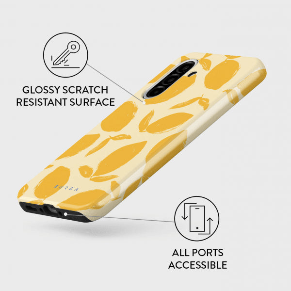 Burga Samsung Galaxy A36 Deksel Tough Lemon Tart