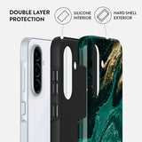 Burga Samsung Galaxy A56 Deksel Tough Emerald Pool