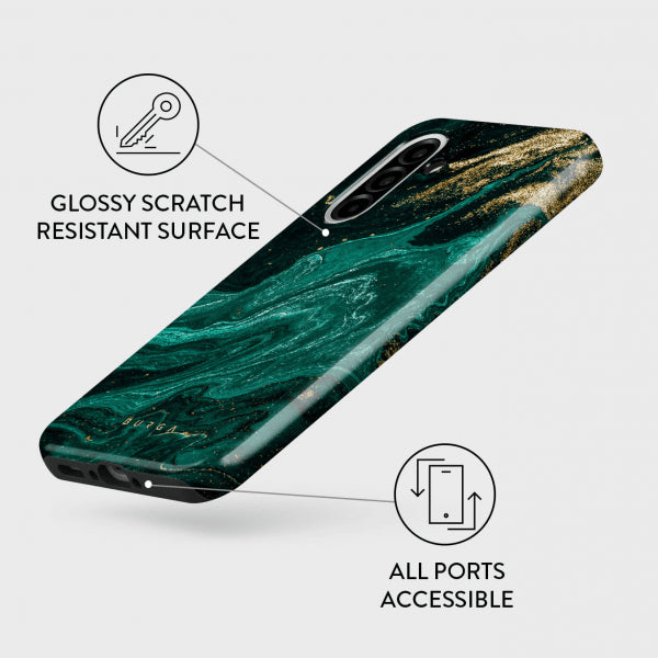 Burga Samsung Galaxy A56 Deksel Tough Emerald Pool