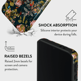 Burga Samsung Galaxy A56 Deksel Tough Bloomy Garden