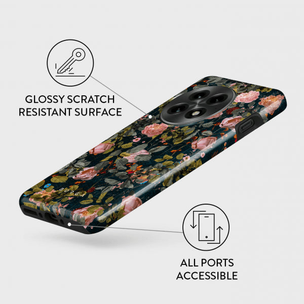 Burga OnePlus 13 Deksel Tough Bloomy Garden