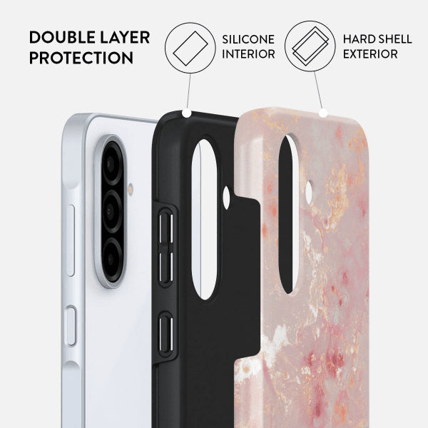 Burga Samsung Galaxy A36 Deksel Tough Golden Coral