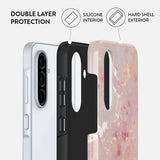 Burga Samsung Galaxy A36 Deksel Tough Golden Coral