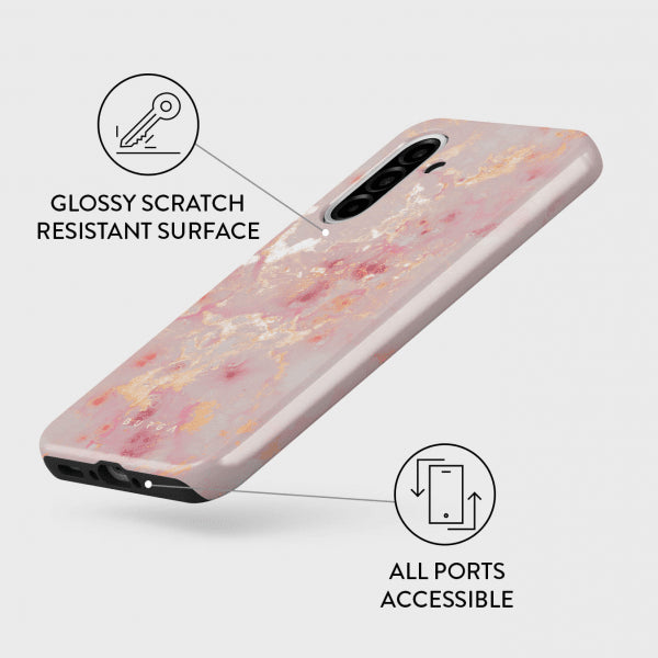 Burga Samsung Galaxy A56 Deksel Tough Golden Coral