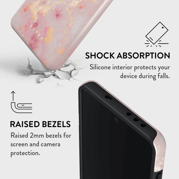 Burga OnePlus 13 Deksel Tough Golden Coral
