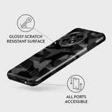 Burga OnePlus 13 Deksel Tough Night Black Camo