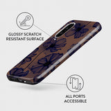 Burga Samsung Galaxy A36 Deksel Tough Velvet Night
