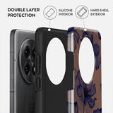 Burga OnePlus 13 Deksel Tough Velvet Night