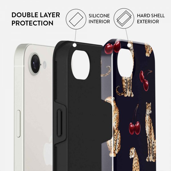 Burga iPhone 16e/iPhone 17e Deksel Tough MagSafe Cougar