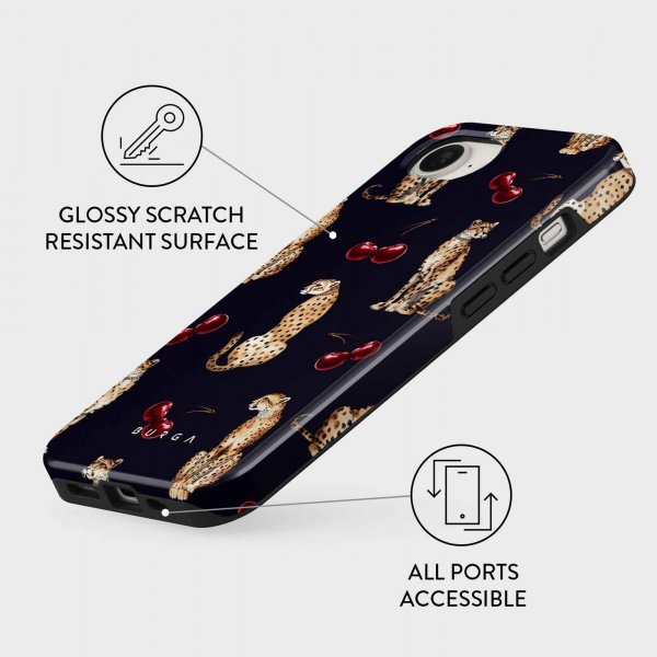 Burga iPhone 16e/iPhone 17e Deksel Tough MagSafe Cougar