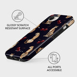 Burga iPhone 16e/iPhone 17e Deksel Tough MagSafe Cougar