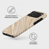 Burga iPhone 17 Pro Deksel Tough MagSafe Full Glam