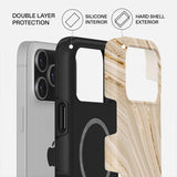 Burga iPhone 17 Pro Max Deksel Tough MagSafe Full Glam