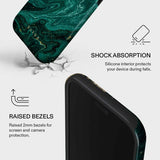 Burga iPhone Air Deksel Tough MagSafe Emerald Pool