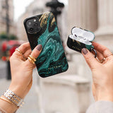 Burga iPhone 17 Pro Deksel Tough MagSafe Emerald Pool