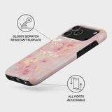 Burga iPhone 17 Pro Deksel Tough MagSafe Golden Coral