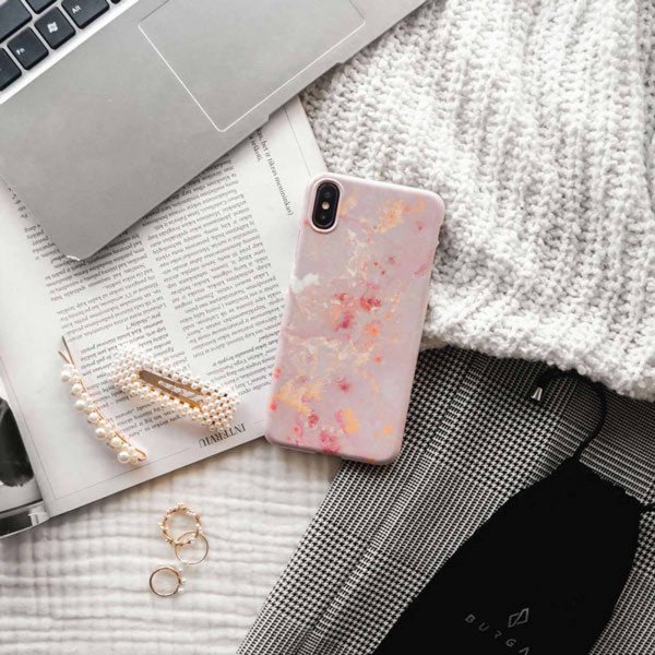 Burga iPhone 17 Pro Deksel Tough MagSafe Golden Coral