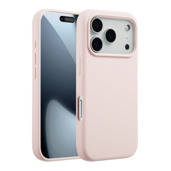 Rvelon iPhone 17 Pro Deksel Silikon MagSafe Rosa