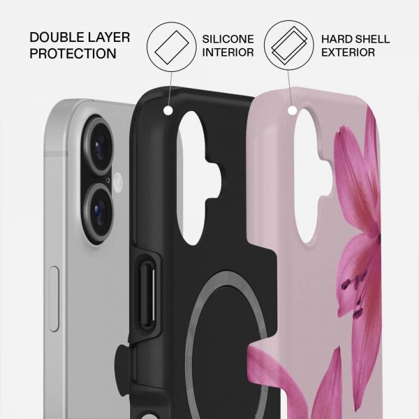 Burga iPhone 17 Deksel Tough MagSafe Fragile Beauty