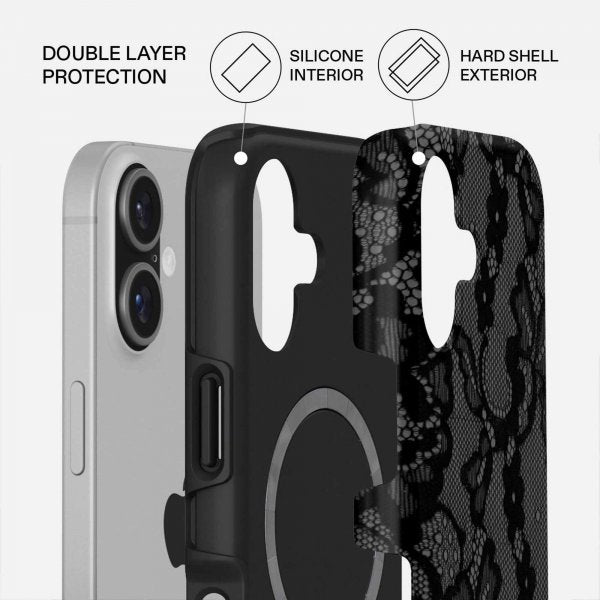 Burga iPhone 17 Deksel Tough MagSafe Magnetic