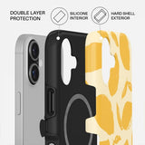 Burga iPhone 17 Deksel Tough MagSafe Lemon Tart