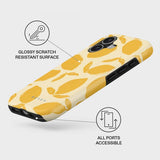 Burga iPhone 17 Deksel Tough MagSafe Lemon Tart