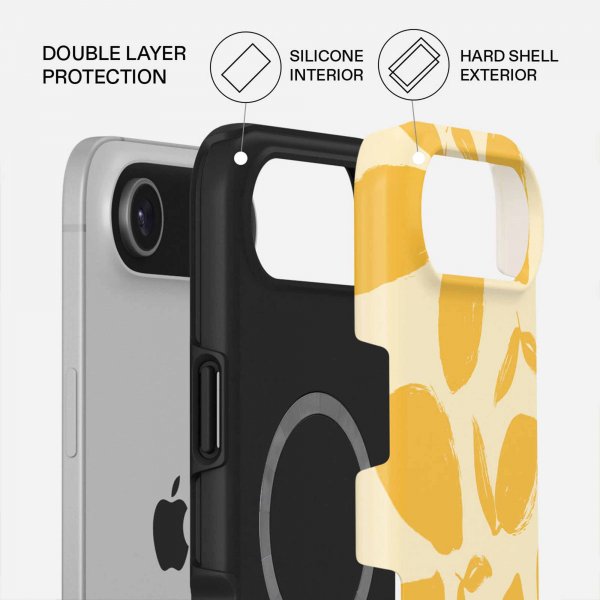 Burga iPhone Air Deksel Tough MagSafe Lemon Tart