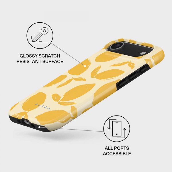 Burga iPhone Air Deksel Tough MagSafe Lemon Tart