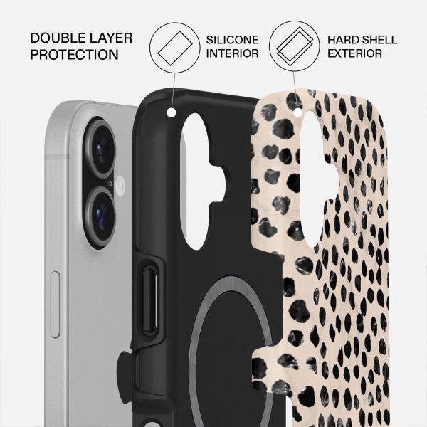 Burga iPhone 17 Deksel Tough MagSafe Almond Latte
