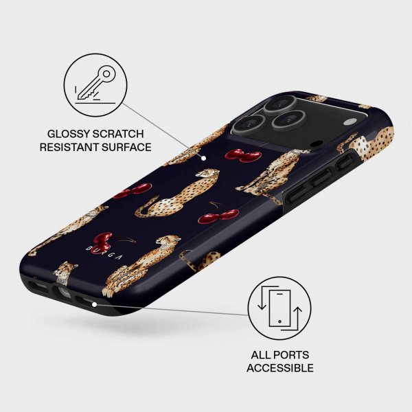 Burga iPhone 17 Pro Deksel Tough MagSafe Cougar