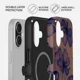 Burga iPhone 17 Deksel Tough MagSafe Velvet Night