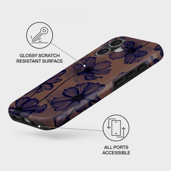 Burga iPhone 17 Deksel Tough MagSafe Velvet Night