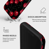 Burga iPhone 17 Deksel Tough MagSafe Cherrybomb