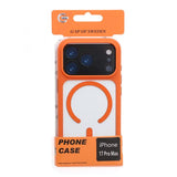 iPhone 17 Pro Max Deksel Kamerastøtfanger MagSafe Oransje