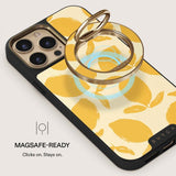 Burga Holder Telefon Ring MagSafe Lemon Tart