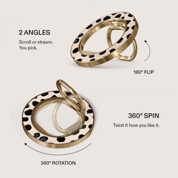 Burga Holder Telefon Ring MagSafe Almond Latte