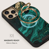Burga Holder Telefon Ring MagSafe Emerald Pool