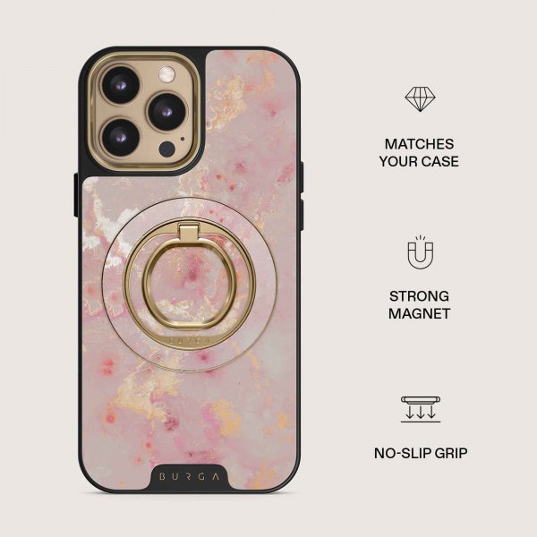 Burga Holder Telefon Ring MagSafe Golden Coral